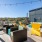 Large roof deck with seating
